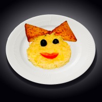 Курячі котлетки з макарошками