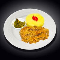 Бефстроганів із телятини