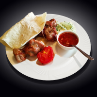 Свинячий шашлик - 100г