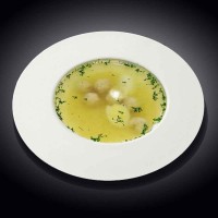 Курячий бульйон із фрикадельками